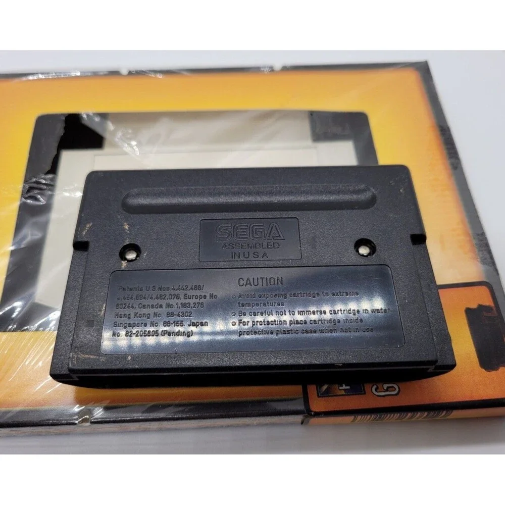 Hollywood Video Game Box With Sonic Spinball (Sega Genesis, 1993) cartridge only